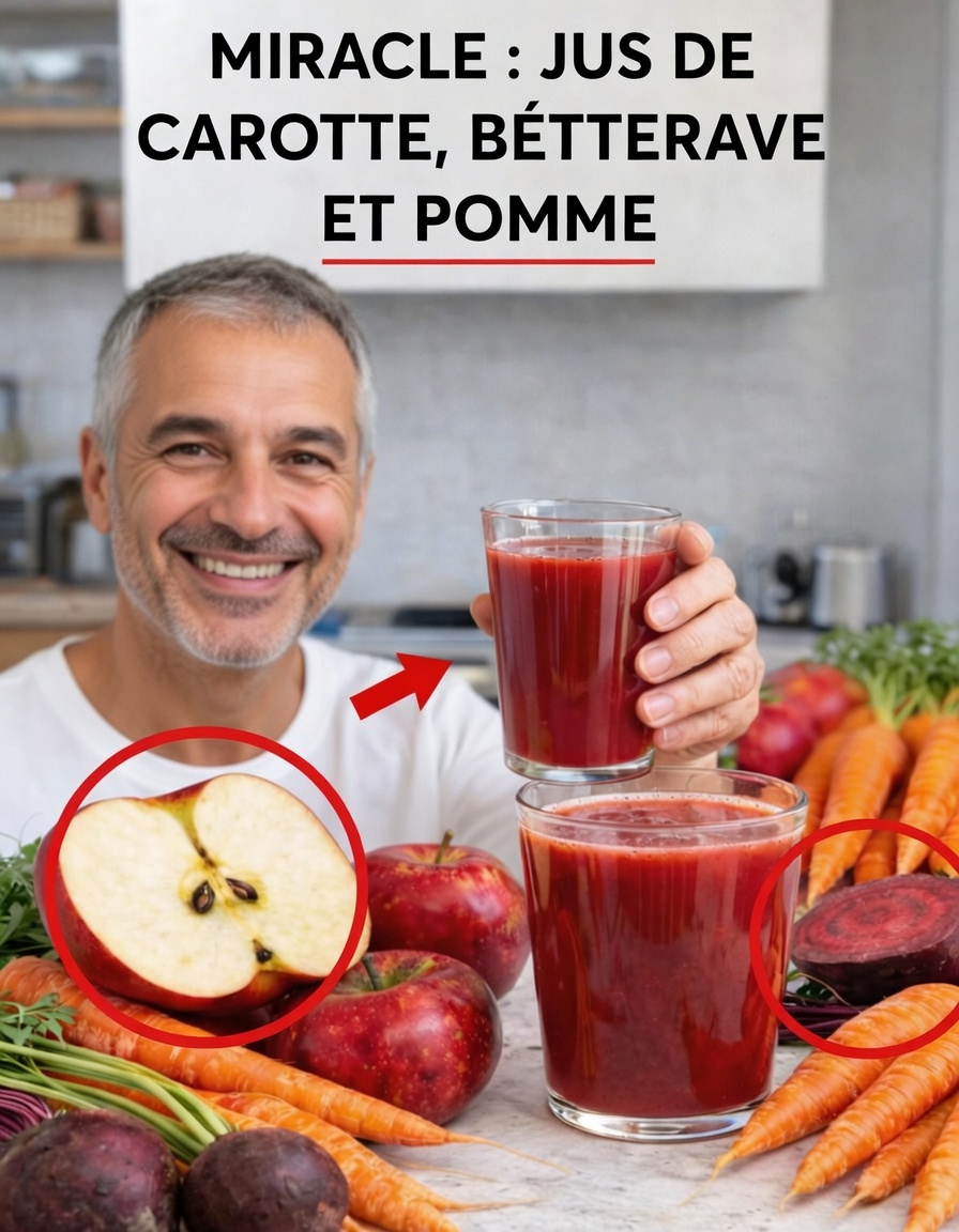 Apprenez à préparer une délicieuse recette de jus de carotte, betterave et pomme pour votre routine quotidienne