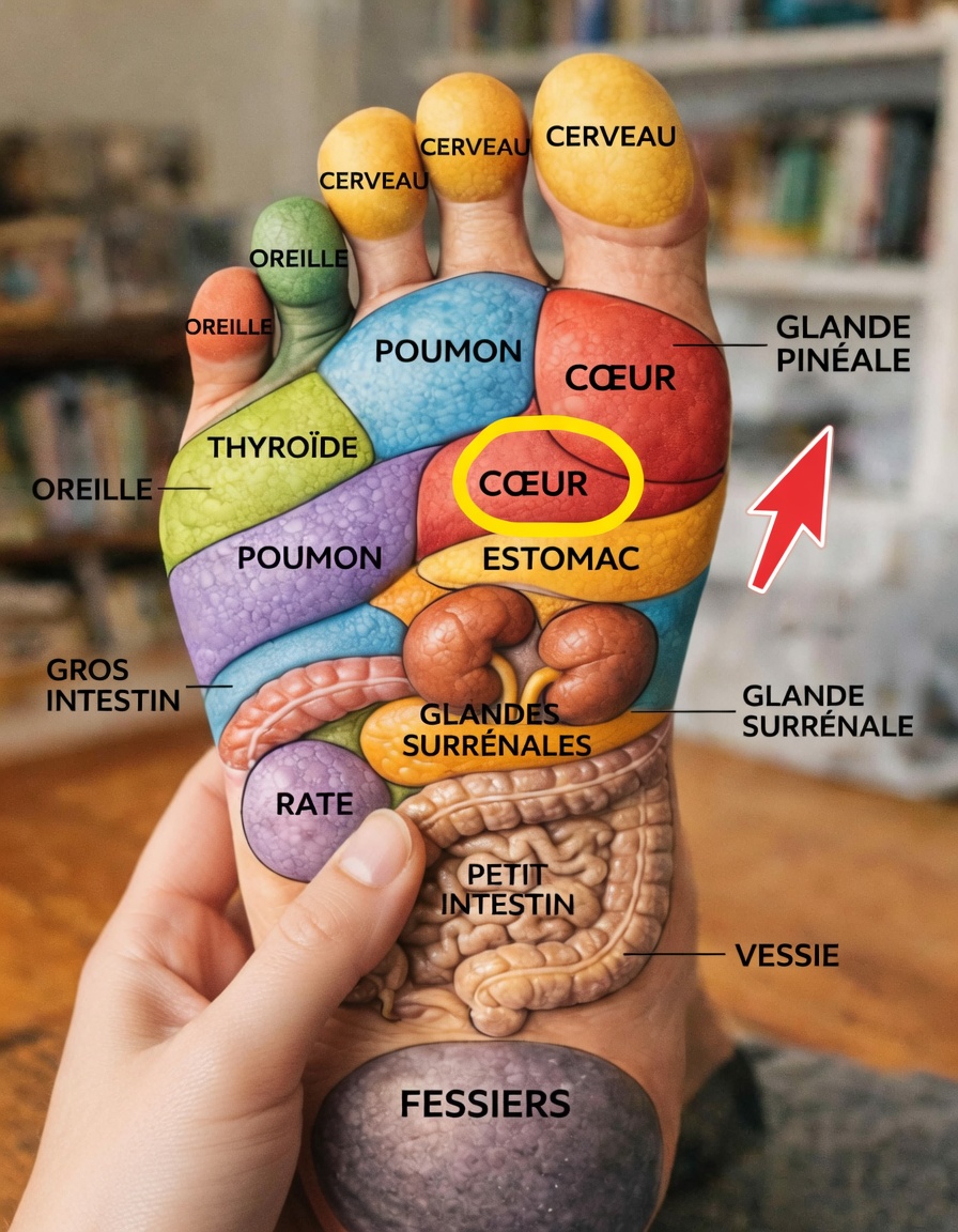 L’ancienne habitude de masser de l’huile sur la plante de vos pieds avant de vous coucher : un rituel simple de détente et de soin de soi
