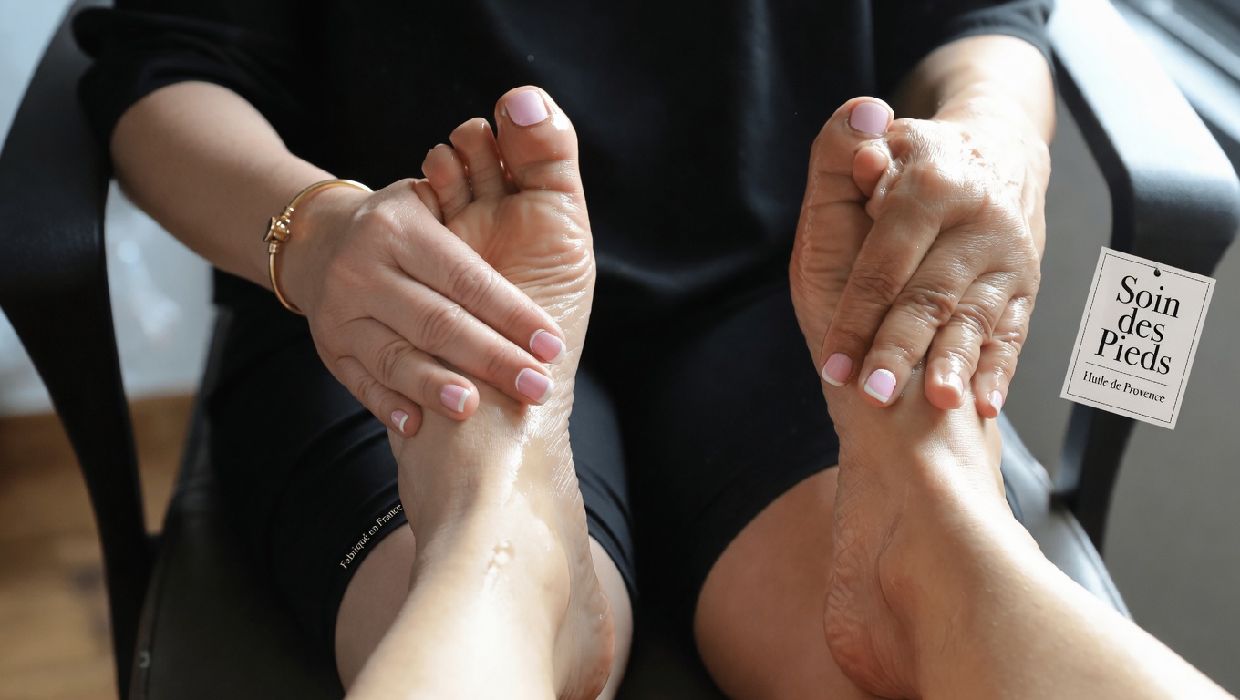 L’ancienne habitude de masser de l’huile sur la plante de vos pieds avant de vous coucher : un rituel simple de détente et de soin de soi