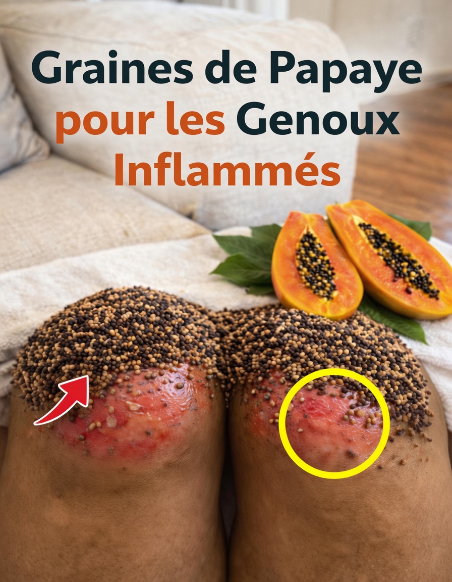 Graines de papaye pour soulager les articulations : un remède maison simple contre l’inconfort des genoux, du dos et de la colonne vertébrale