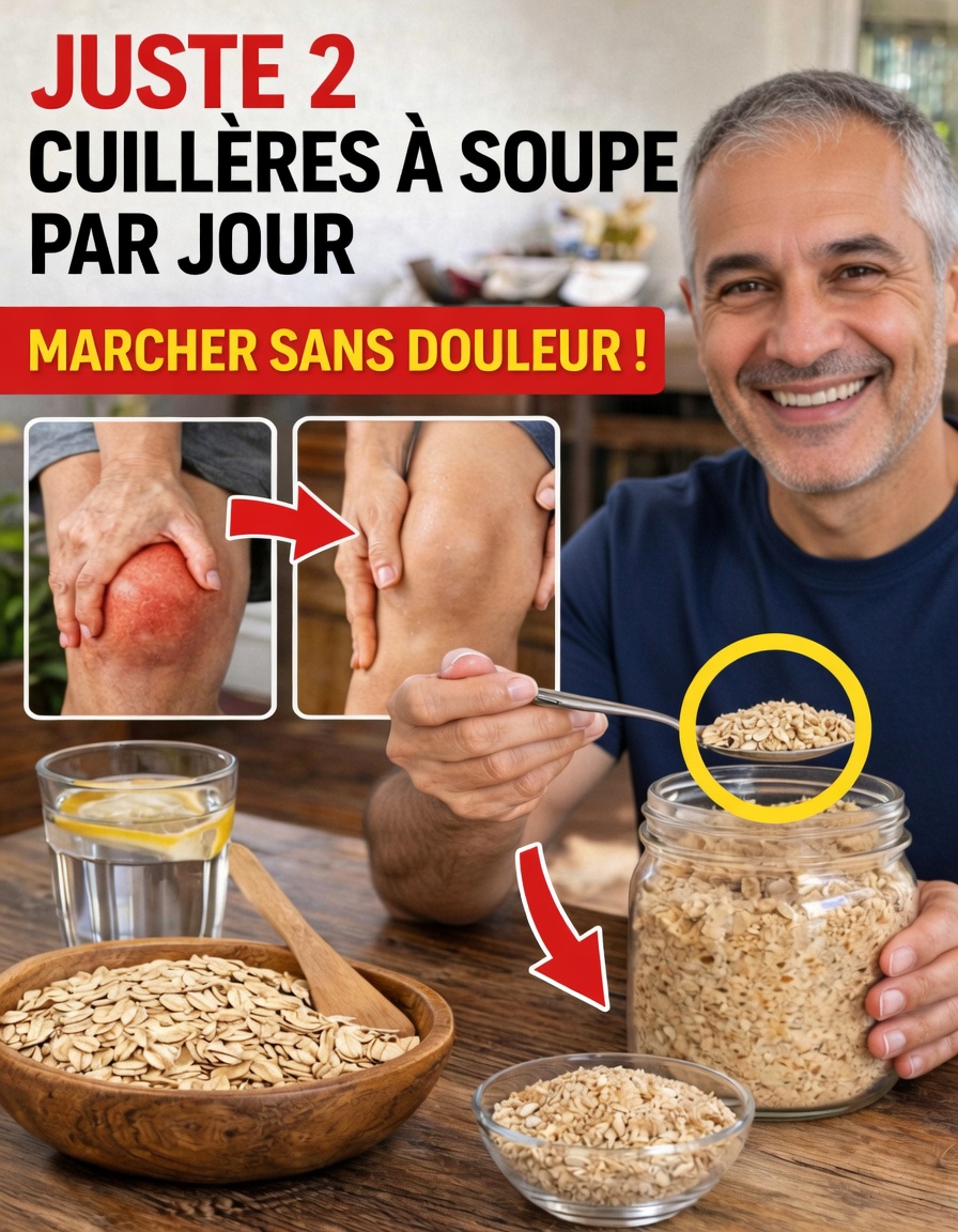 Comment l’ajout de seulement deux cuillères à soupe d’avoine par jour peut favoriser le confort des genoux et la mobilité articulaire