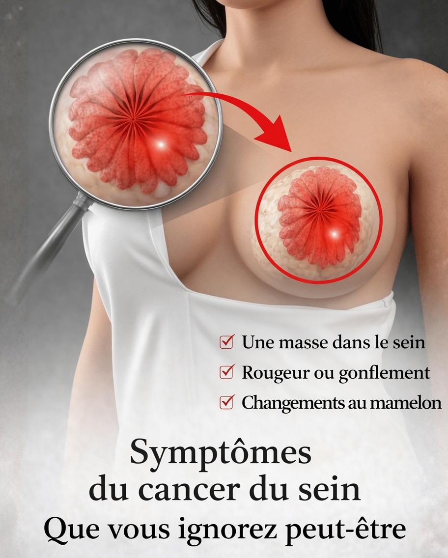 Découvrez les symptômes moins connus du cancer du sein au-delà de la grosseur pour rester informée sur votre santé