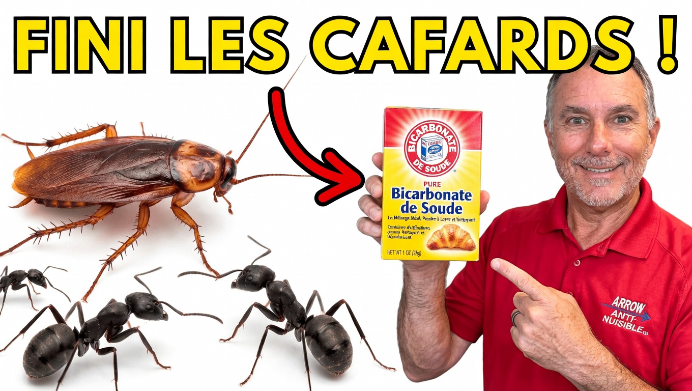 Façons simples d’utiliser le bicarbonate de soude pour lutter contre les cafards, les fourmis, les souris et plus encore