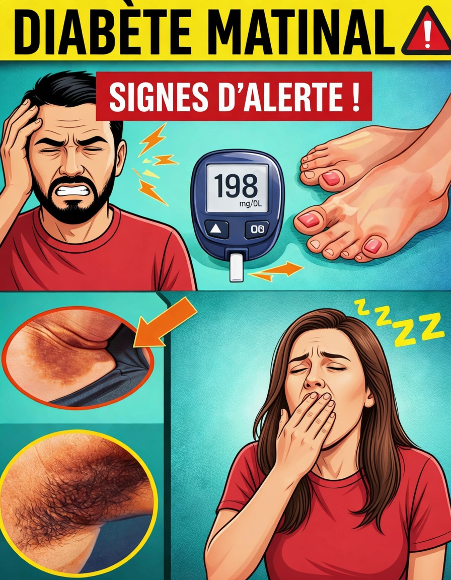 Découvrez 7 signes matinaux courants pouvant indiquer un diabète et ce que vous pouvez faire à leur sujet