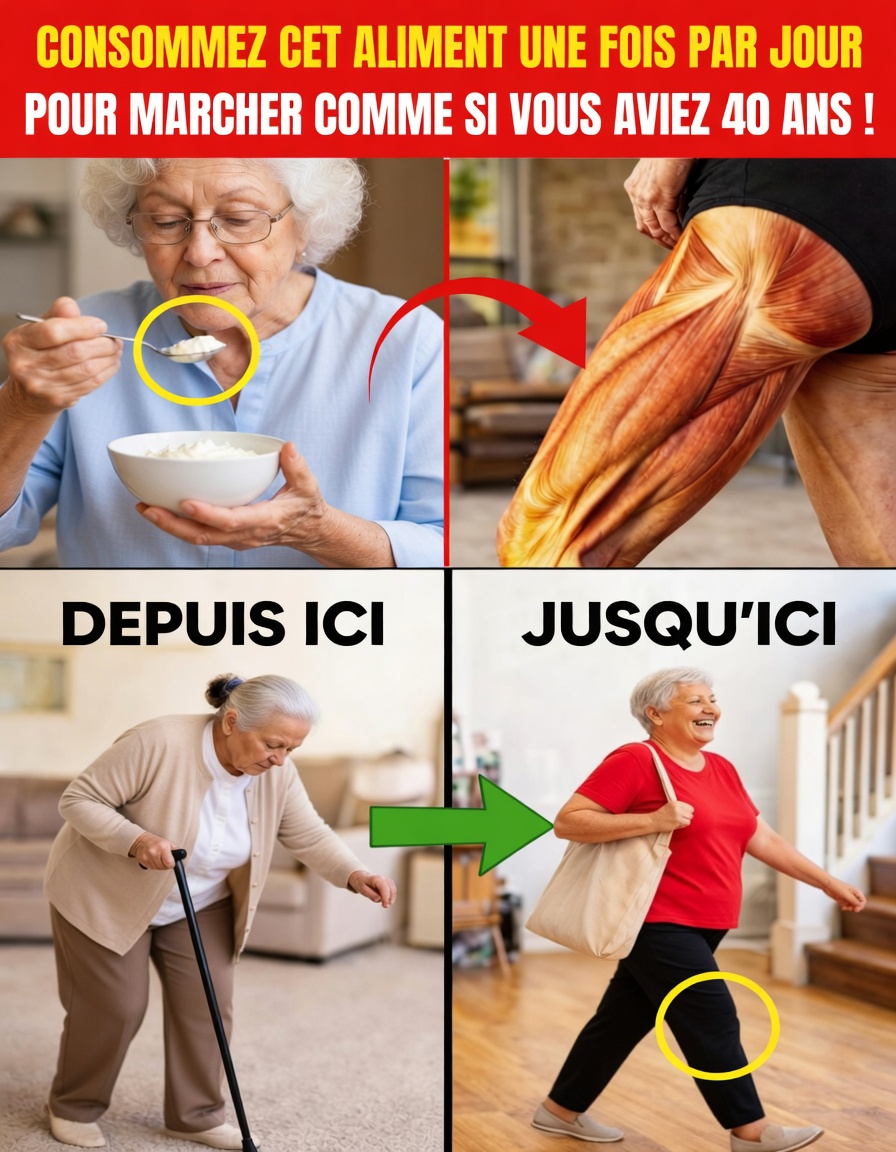 7 aliments du quotidien qui peuvent aider à préserver et à renforcer les muscles de vos jambes après 70 ans