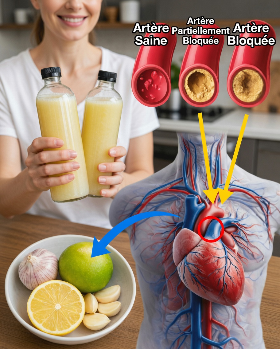 Découvrez comment préparer du jus de citron et d’ail comme complément naturel à votre routine pour un cœur en bonne santé