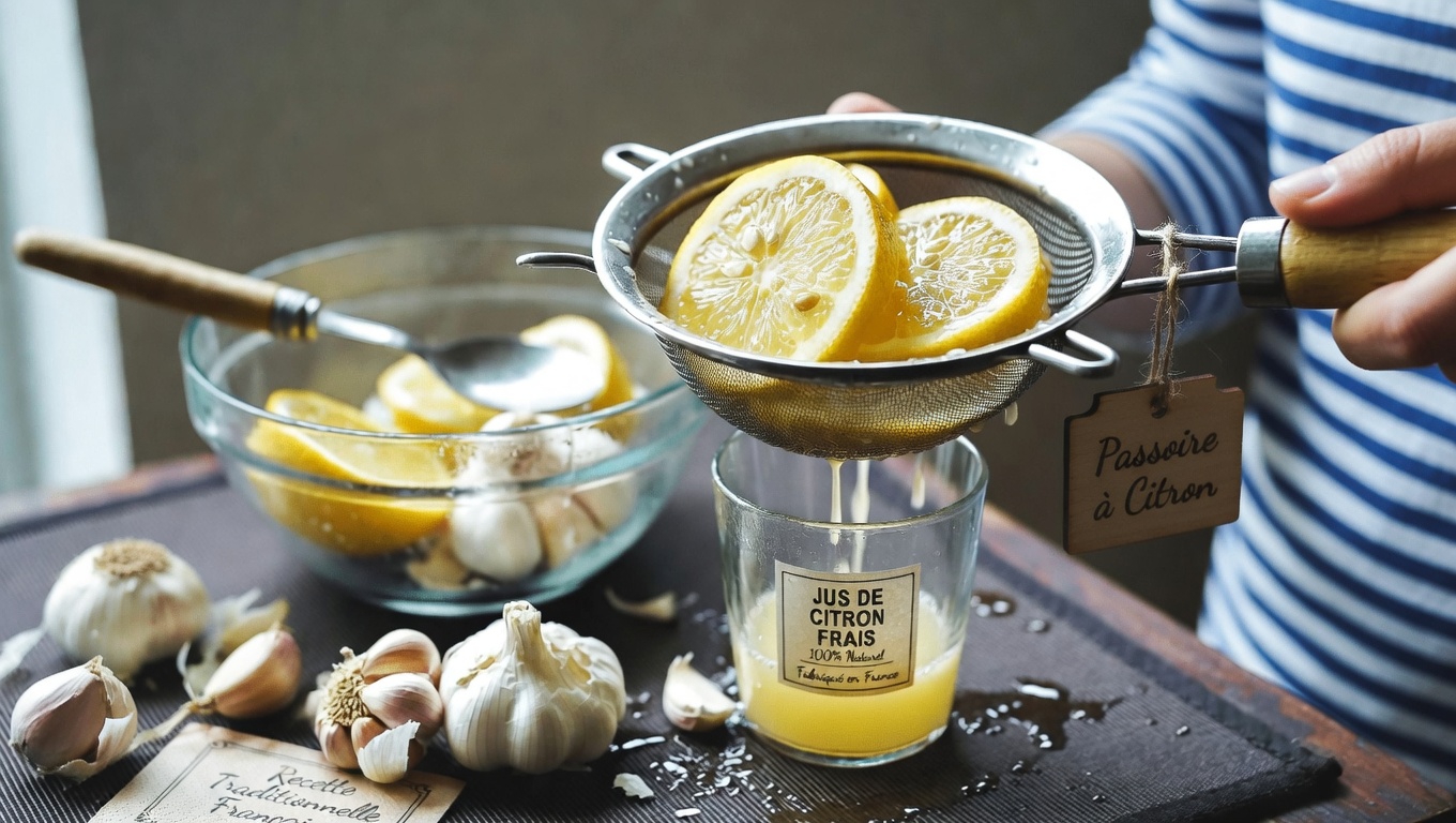 Découvrez comment préparer du jus de citron et d’ail comme complément naturel à votre routine pour un cœur en bonne santé