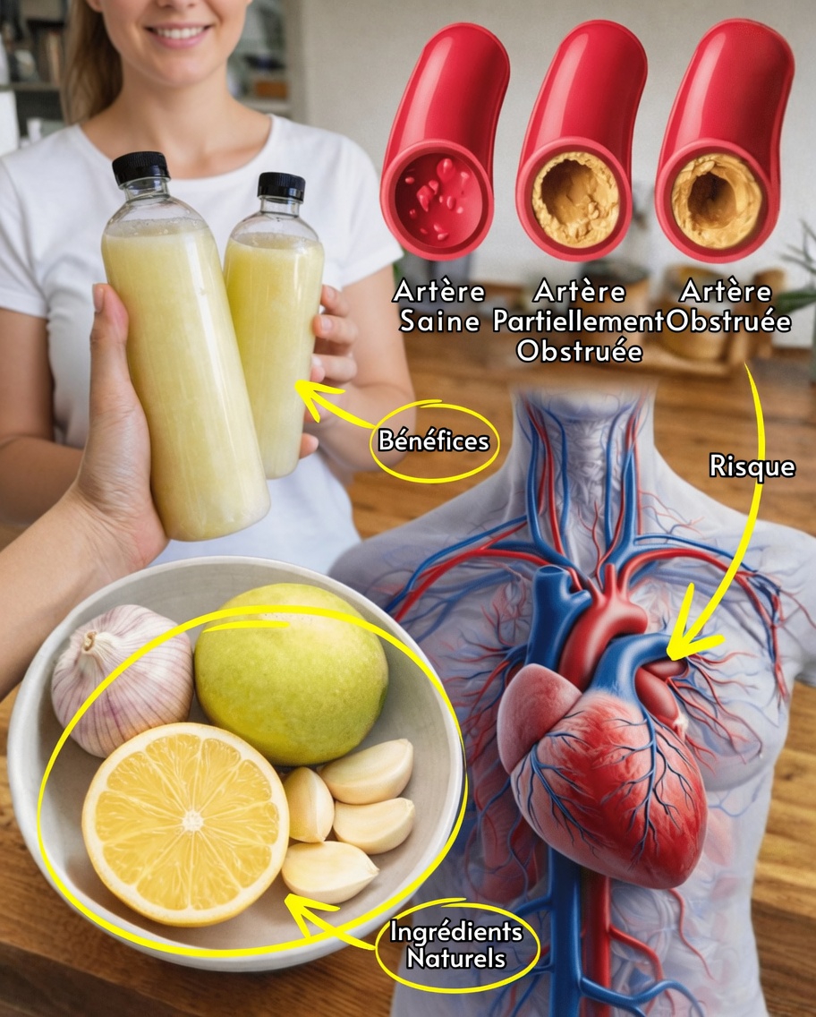 Découvrez comment préparer du jus de citron et d’ail comme complément naturel à votre routine bénéfique pour le cœur