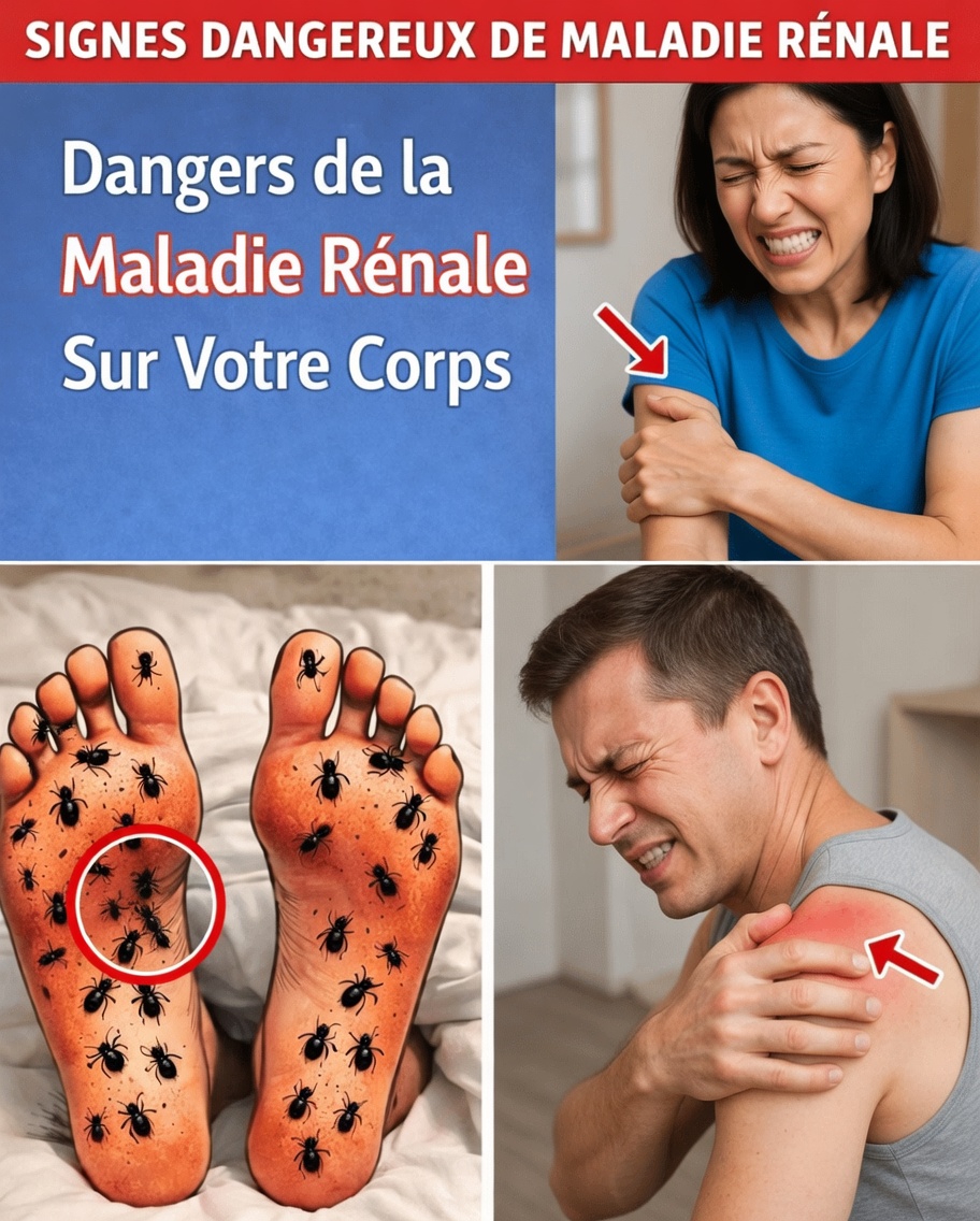 Découvrez les 17 signes d’alerte importants de maladie rénale qui peuvent apparaître sur votre corps et qu’il faut surveiller