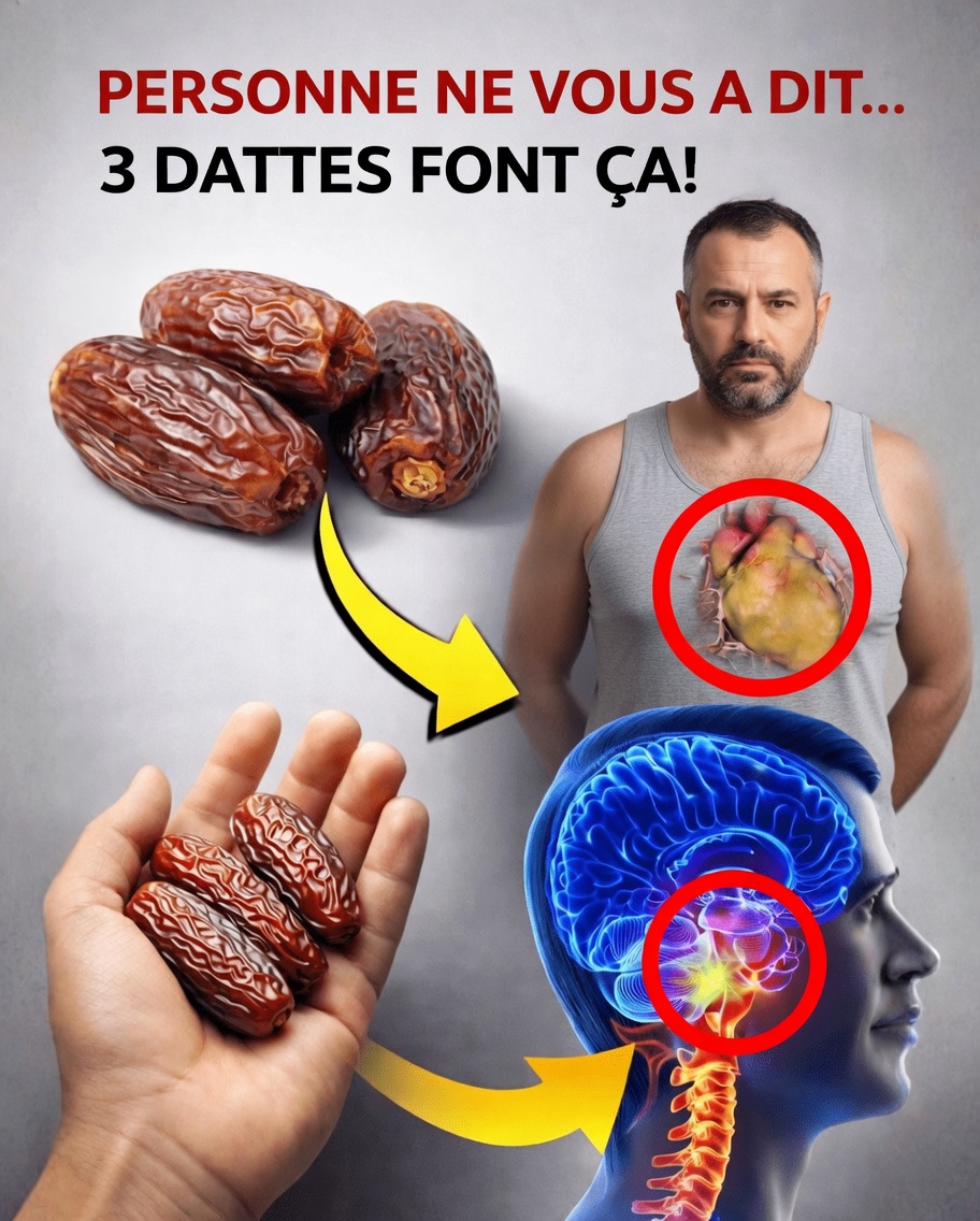 Découvrez comment manger trois dattes par jour peut contribuer naturellement à votre santé et à votre bien-être général