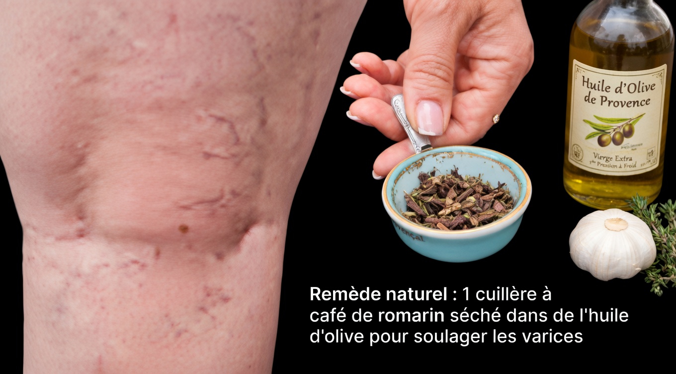 Huile d’ail et de clou de girofle : le remède maison naturel que des milliers de personnes utilisent pour soulager les varices et relancer la circulation