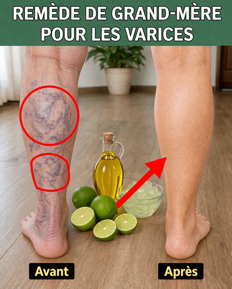 Le remède secret de grand-mère contre les varices : pourquoi de nombreuses personnes de plus de 50 ans s’intéressent à l’aloe vera, au vinaigre de cidre et au citron pour le confort des jambes