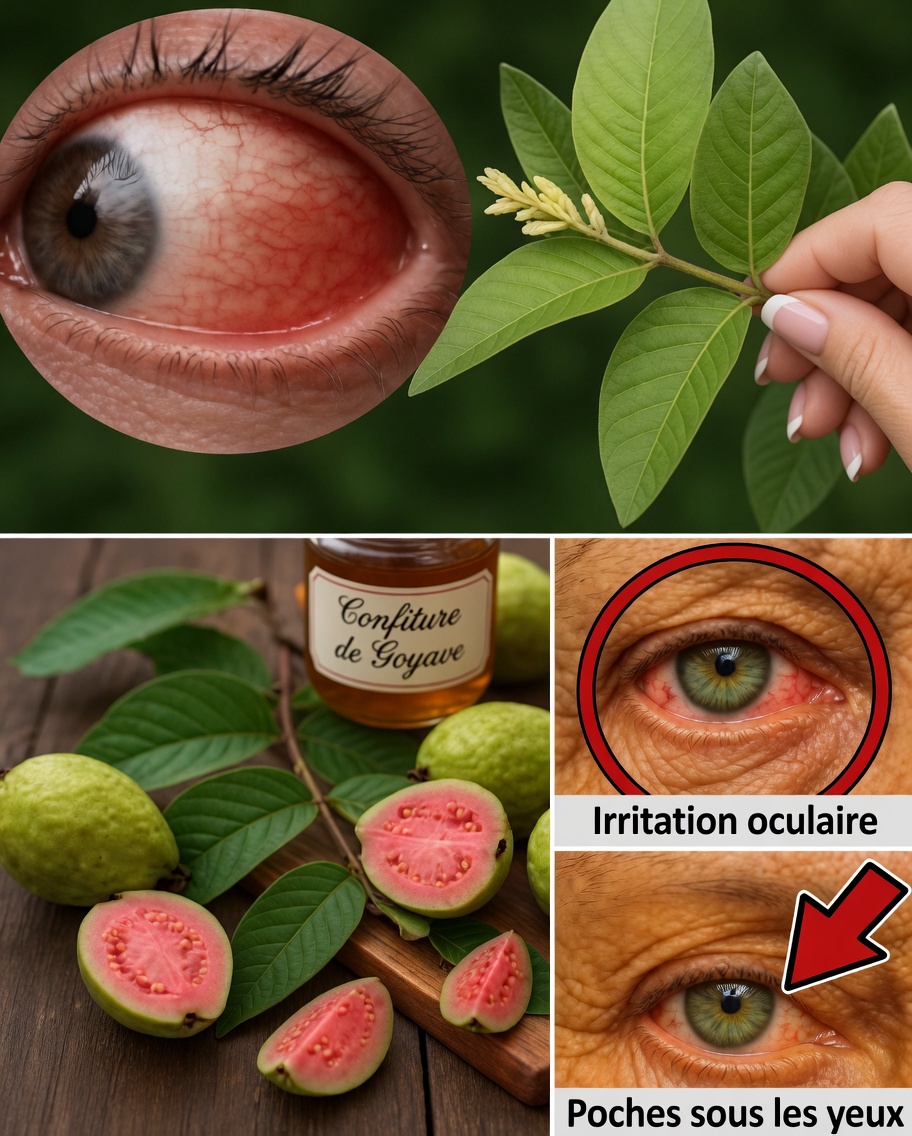 Goyave : le fruit tropical que les seniors de plus de 60 ans peuvent consommer chaque jour pour favoriser une vision plus claire et le confort oculaire