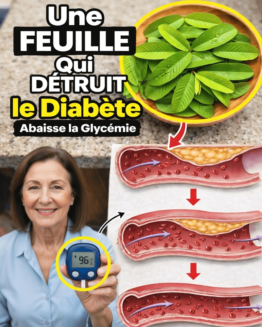 1 feuille qui fait baisser la glycémie, fait fondre la graisse et débouche les artères RAPIDEMENT – La science choquante derrière la centrale cachée de la nature