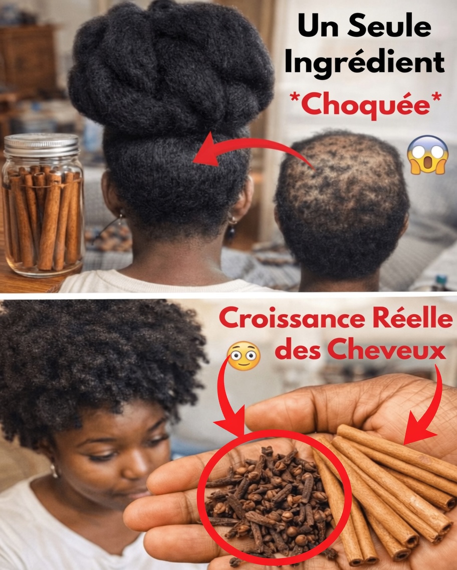 Clous de girofle et cannelle : le secret épicé pour des cheveux plus épais qui poussent plus vite