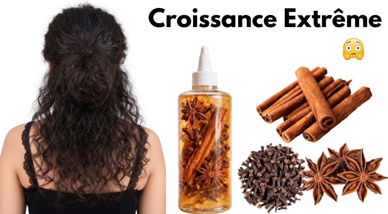 Clous de girofle et cannelle : le secret épicé pour des cheveux plus épais qui poussent plus vite