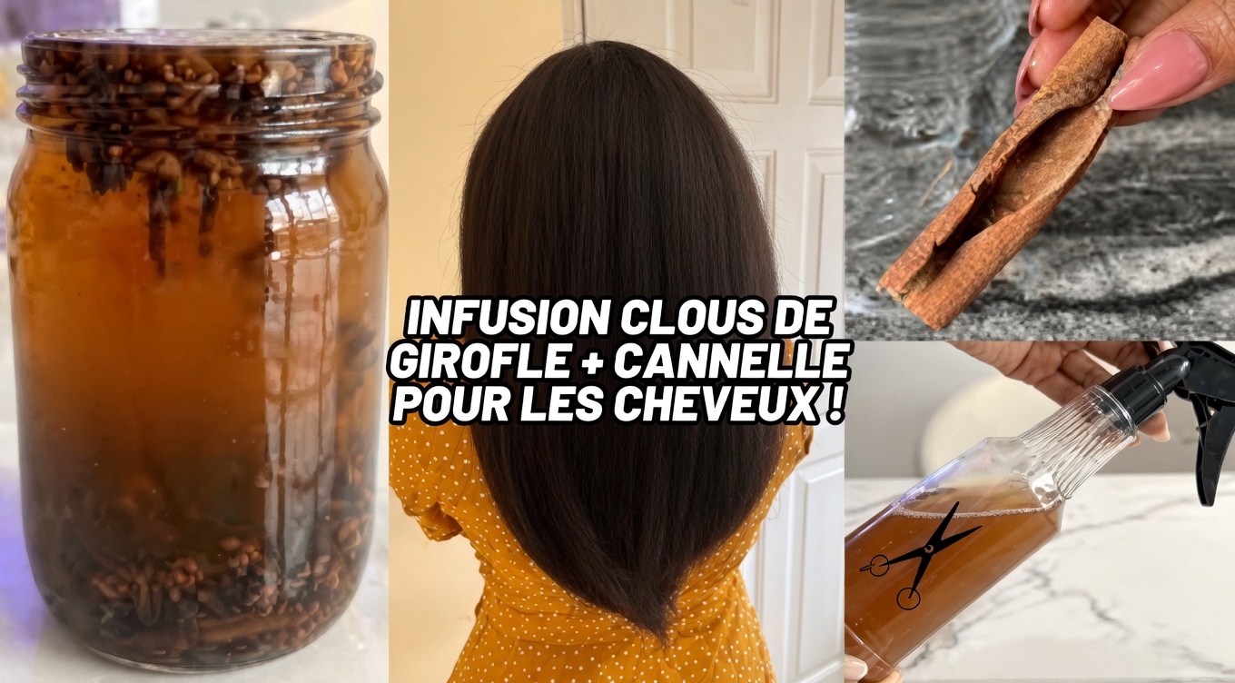 Clous de girofle et cannelle : le secret épicé pour des cheveux plus épais qui poussent plus vite