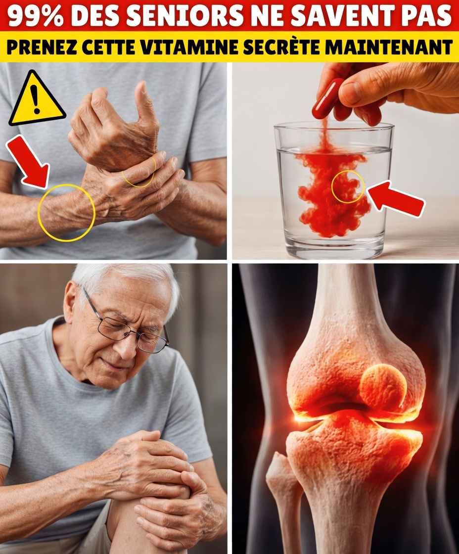 SENIORS, cette vitamine stoppe les crampes et redonne de la force aux jambes comme si vous aviez 40 ans !