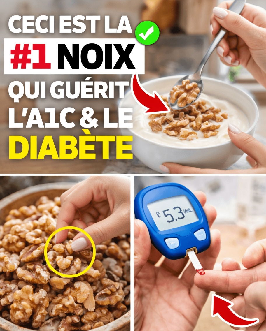 La noix n° 1 pour les diabétiques que les médecins recommandent pour un soutien quotidien de la glycémie