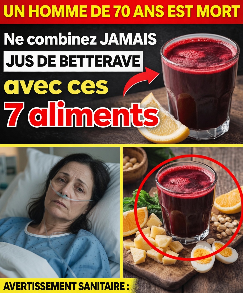 Plus de 60 ans ? Ce que les seniors devraient savoir sur l’association du jus de betterave avec ces 7 aliments courants pour un confort au quotidien