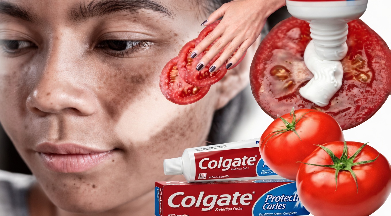 Découvrez le masque visage viral au dentifrice et à la tomate que beaucoup essaient pour l’apparence de pores plus resserrés, de taches brunes estompées, d’une peau plus lumineuse et d’une réduction plus douce des poils du visage