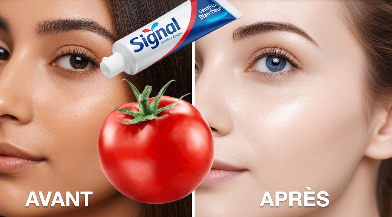 Découvrez le masque visage viral au dentifrice et à la tomate que beaucoup essaient pour l’apparence de pores plus resserrés, de taches brunes estompées, d’une peau plus lumineuse et d’une réduction plus douce des poils du visage