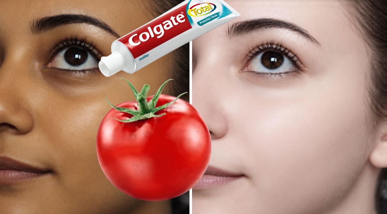 Découvrez le masque viral au dentifrice et à la tomate que beaucoup essaient pour donner l’apparence de pores plus resserrés, de taches brunes estompées, d’une peau plus lumineuse et d’une réduction plus douce des poils du visage