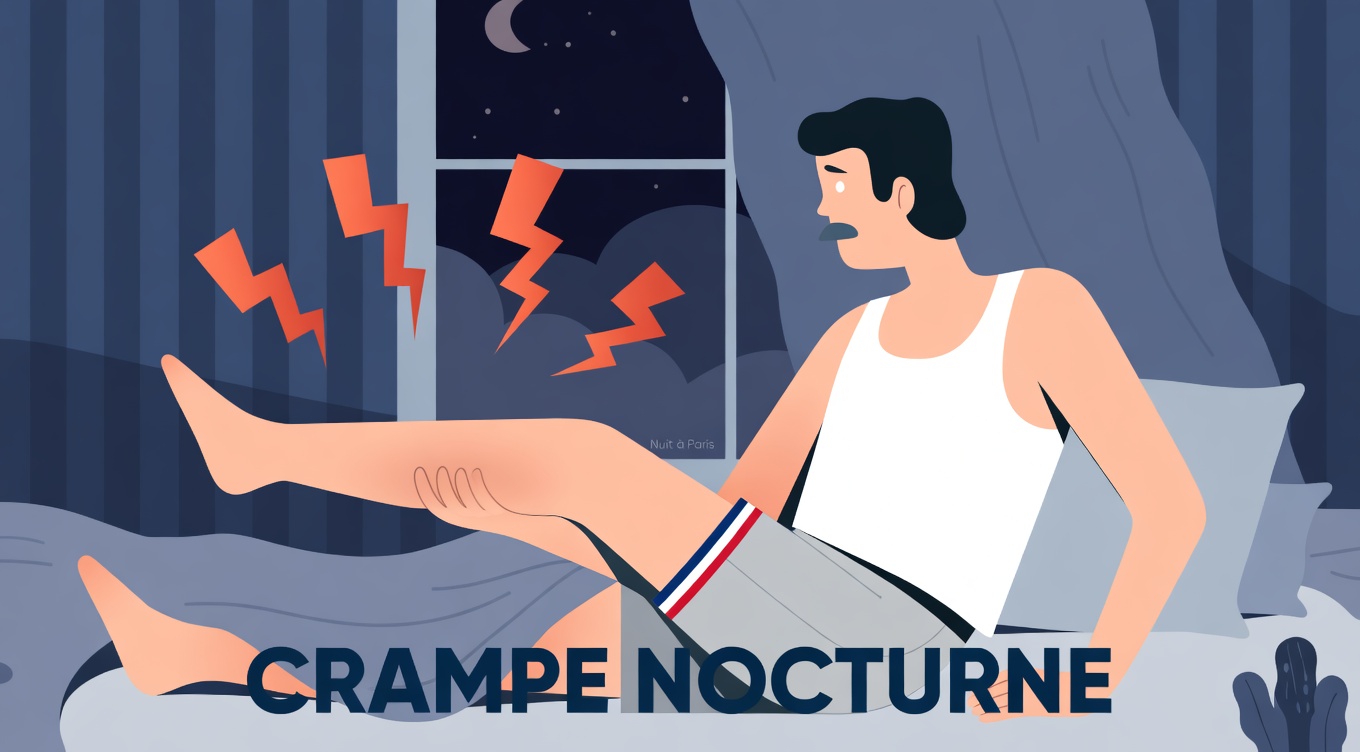 Crampes nocturnes aux jambes : ce qu’elles peuvent signifier et de simples habitudes pour mieux dormir