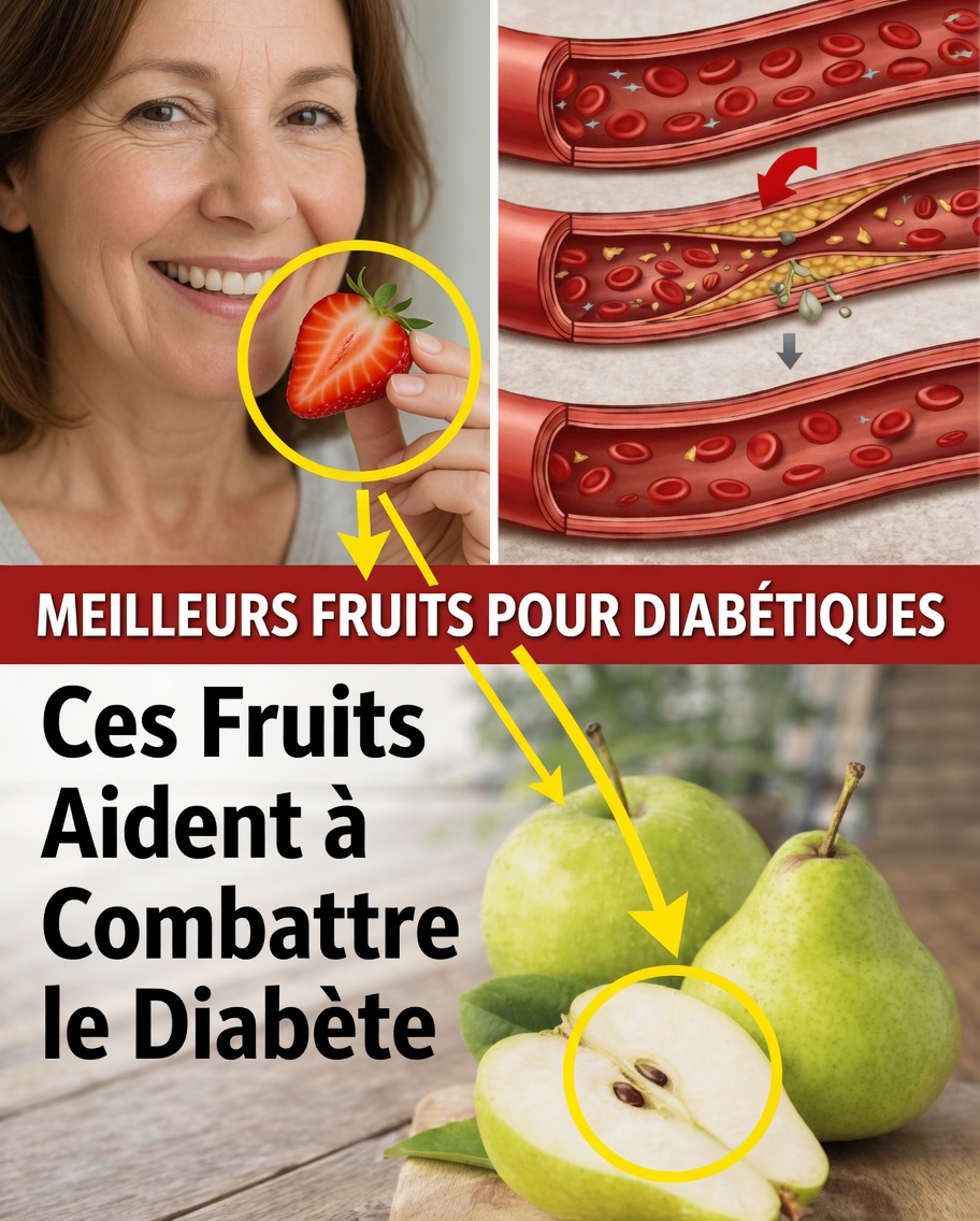 Les 3 meilleurs fruits pour les diabétiques à consommer chaque jour pour aider à maintenir une glycémie stable