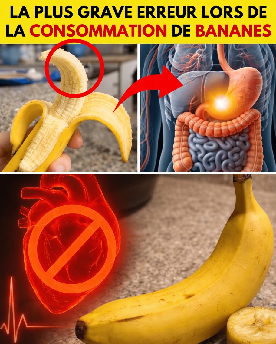 8 erreurs graves que vous commettez en mangeant des bananes – arrêtez-les maintenant pour booster votre énergie et votre digestion