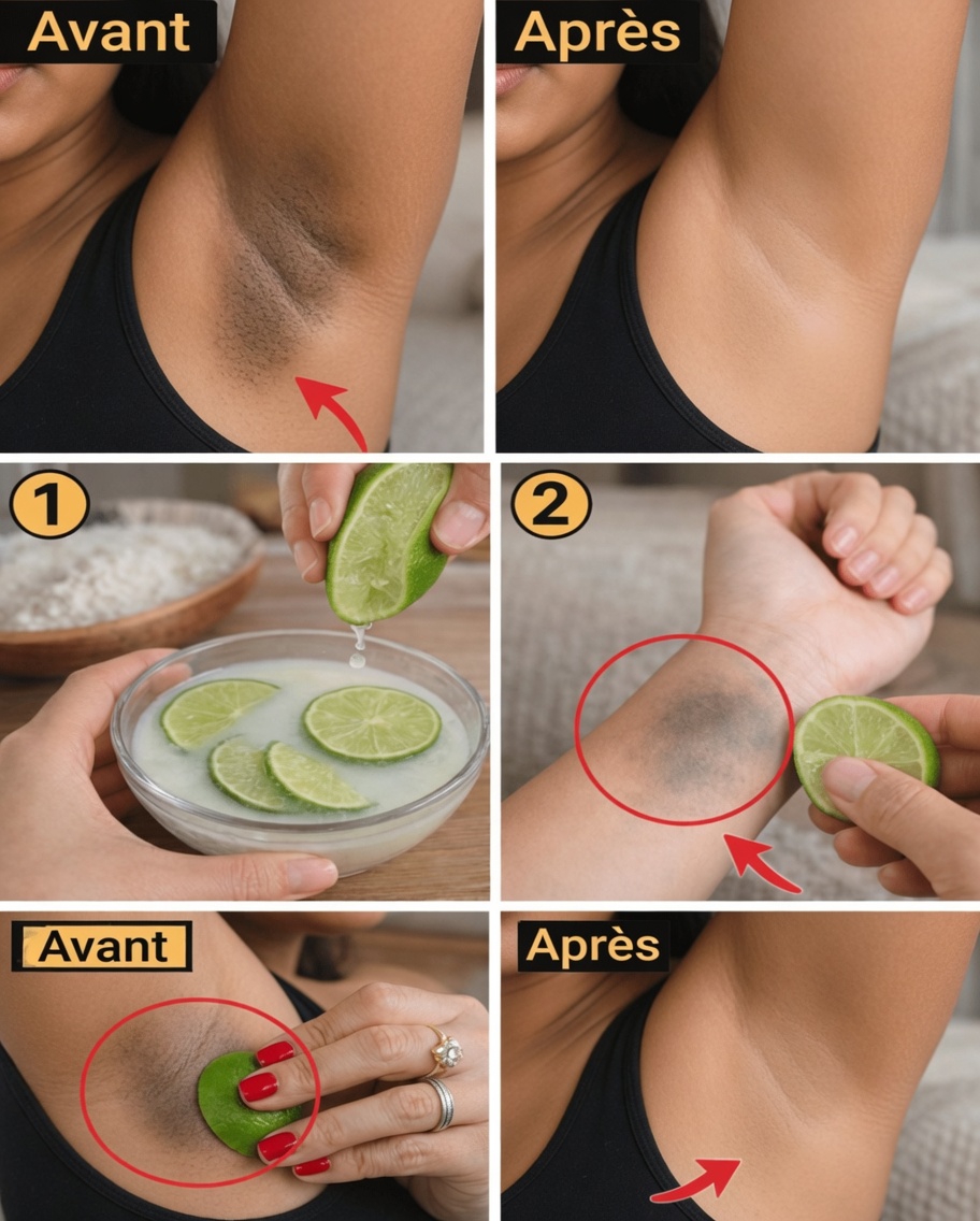Comment éclaircir en douceur les coudes, les genoux et les aisselles foncés avec une simple routine au citron à la maison ?