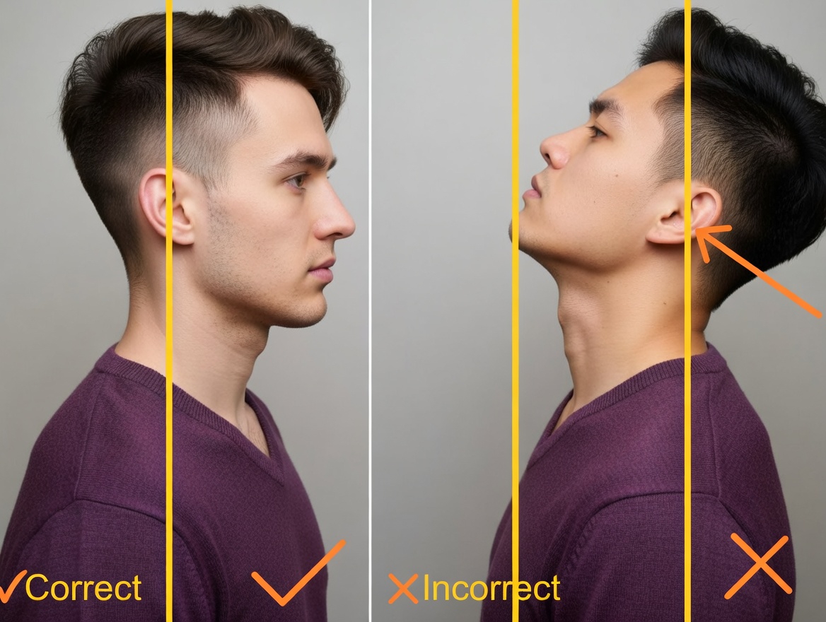 Comment aider à améliorer la posture de la tête vers l’avant après 60 ans en seulement 4 minutes grâce à une routine douce