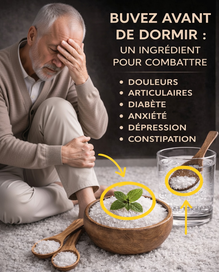 Buvez ceci avant de vous coucher : une simple habitude à un seul ingrédient pour favoriser le bien-être naturel