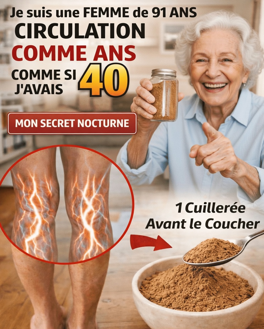 Seniors : que manger avant de dormir pour favoriser une bonne circulation sanguine dans les jambes et les pieds en seulement 24 heures