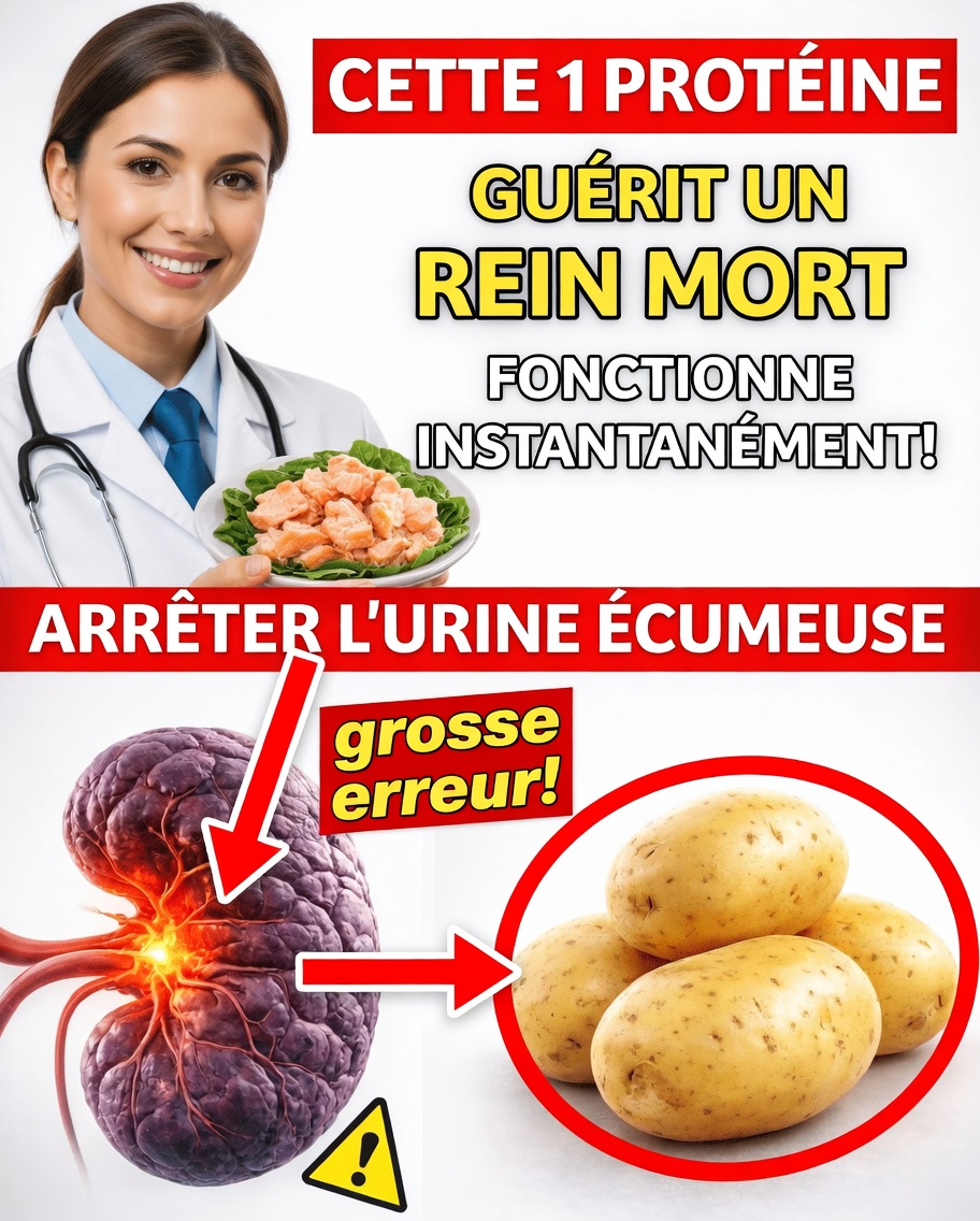 Seniors souffrant de problèmes rénaux : 6 protéines à limiter et 4 options plus sûres pour vos repas quotidiens
