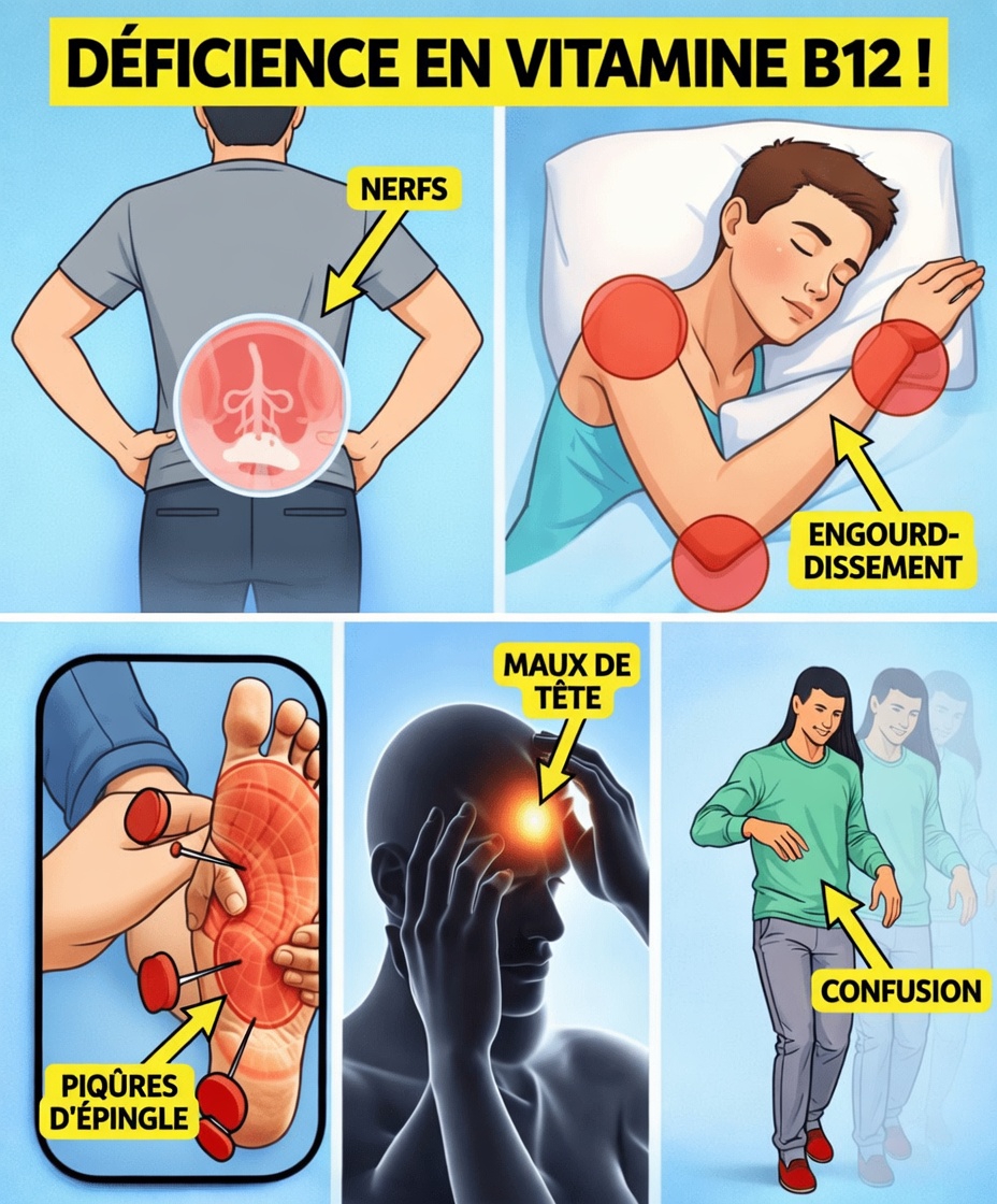 8 signes étranges que votre corps vous supplie de remarquer pour une carence en vitamine B12 et pourquoi les seniors devraient y prêter attention