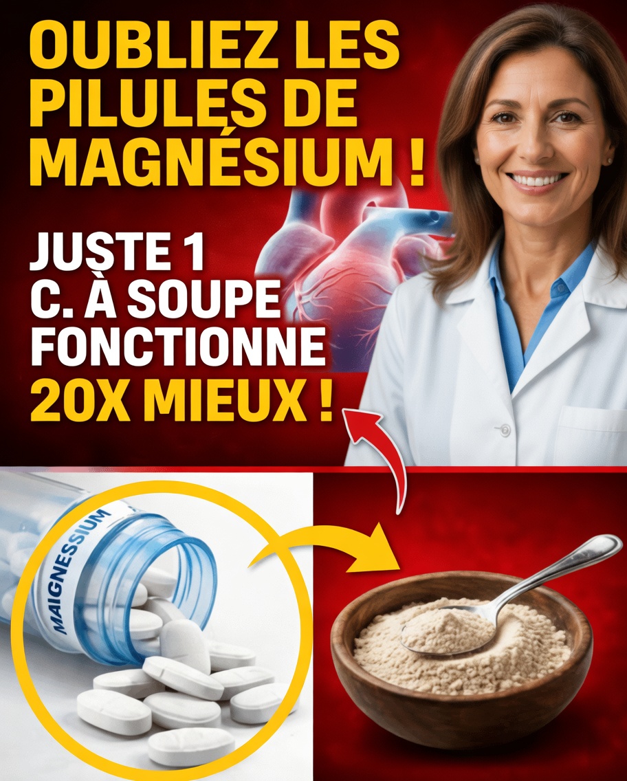 Avant de racheter du glycinate de magnésium, regardez CECI (la NOURRITURE est 20x plus efficace)