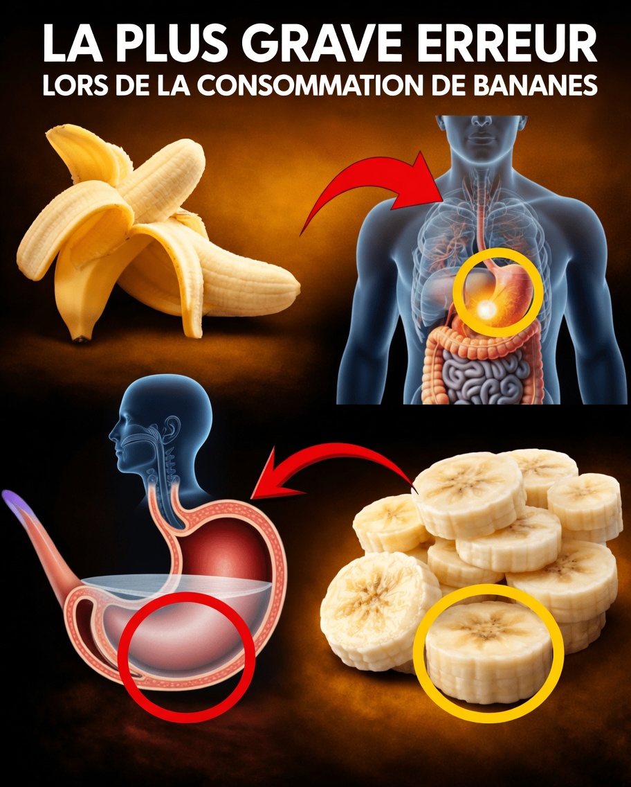 8 graves erreurs que vous commettez en mangeant des bananes et qui pourraient nuire à votre santé