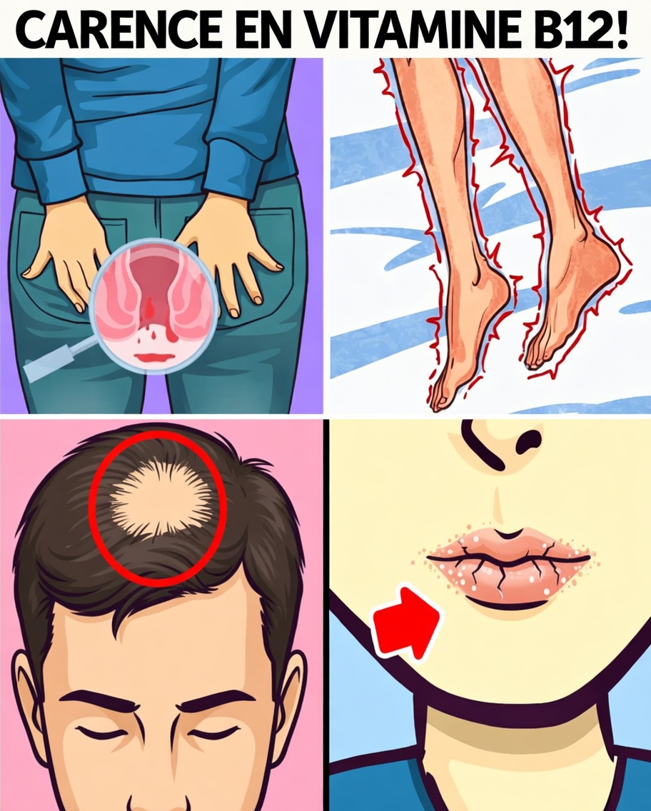 Voici les 8 signes étranges que votre corps vous envoie pour réclamer de la vitamine B12 à mesure que vous vieillissez