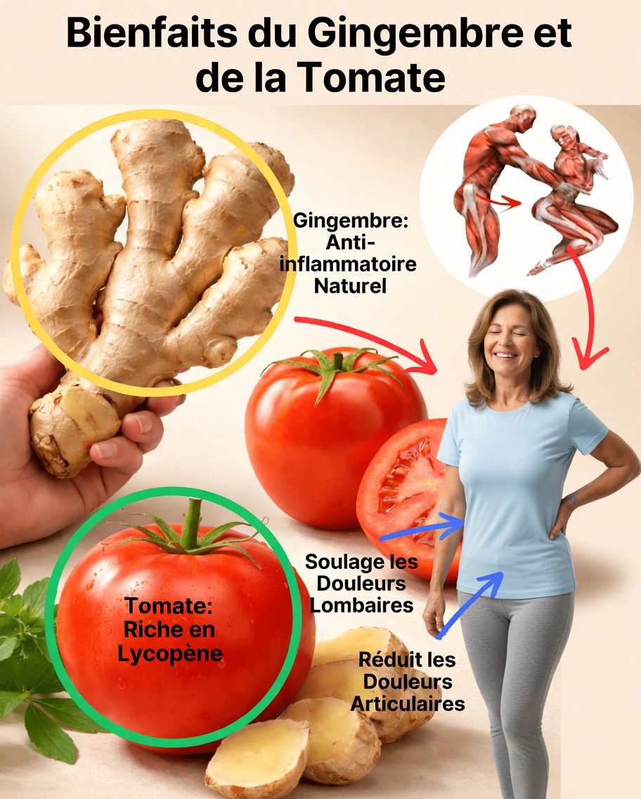 Tonique énergétique 100 % naturel : restez fort pendant 8 heures d’affilée grâce à ce boost au gingembre et à la tomate