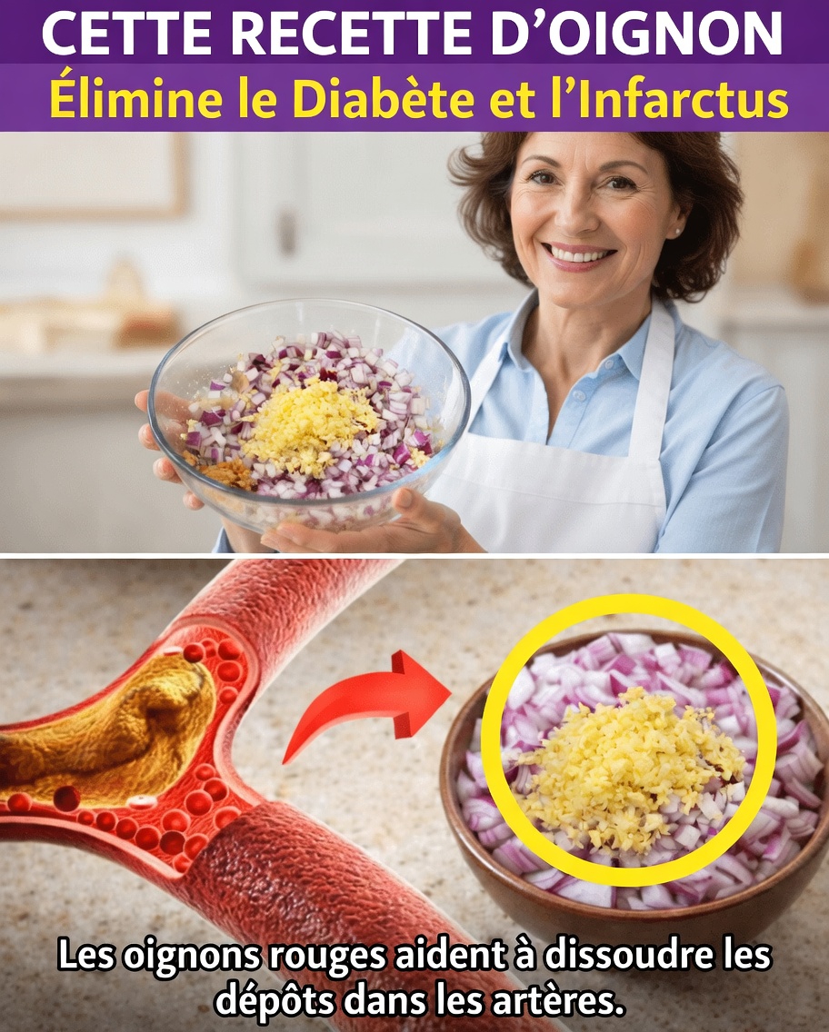 La recette à l’oignon rouge qui pourrait aider à équilibrer la glycémie instantanément