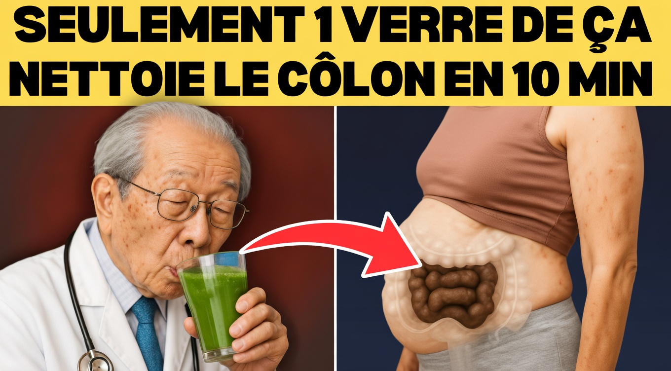 Le plus vieux médecin du Japon partage sa simple boisson matinale en 1 verre pour favoriser naturellement une meilleure santé du côlon et la digestion