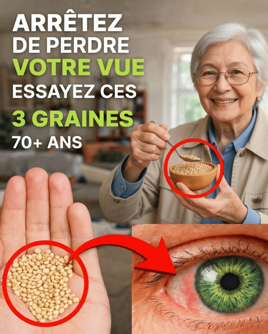 Mangez cette graine chaque jour pour améliorer naturellement vos yeux et votre rétine : conseils pour la vision et la santé oculaire