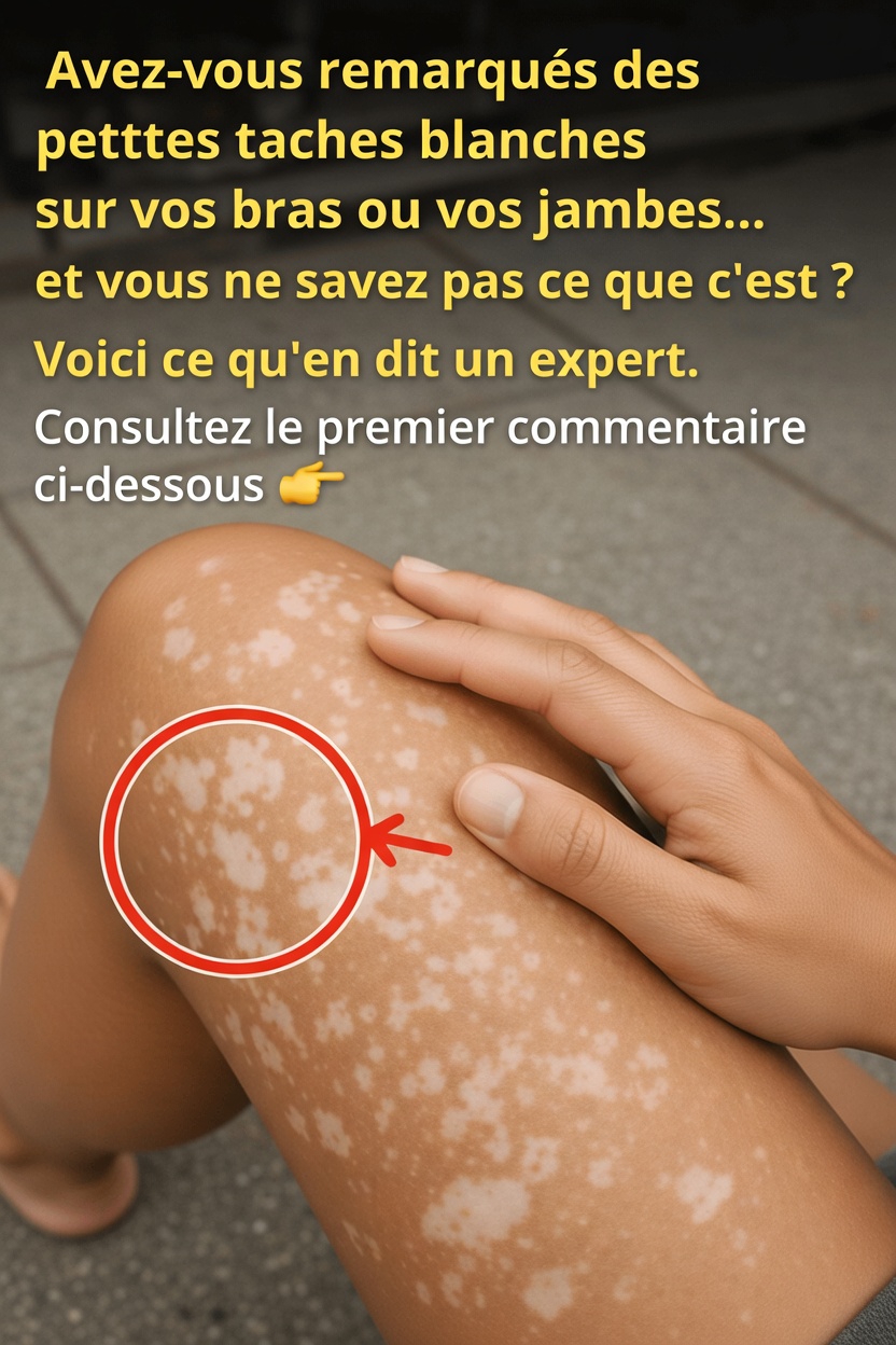 Pourquoi des taches blanches apparaissent sur votre peau : causes fréquentes à connaître