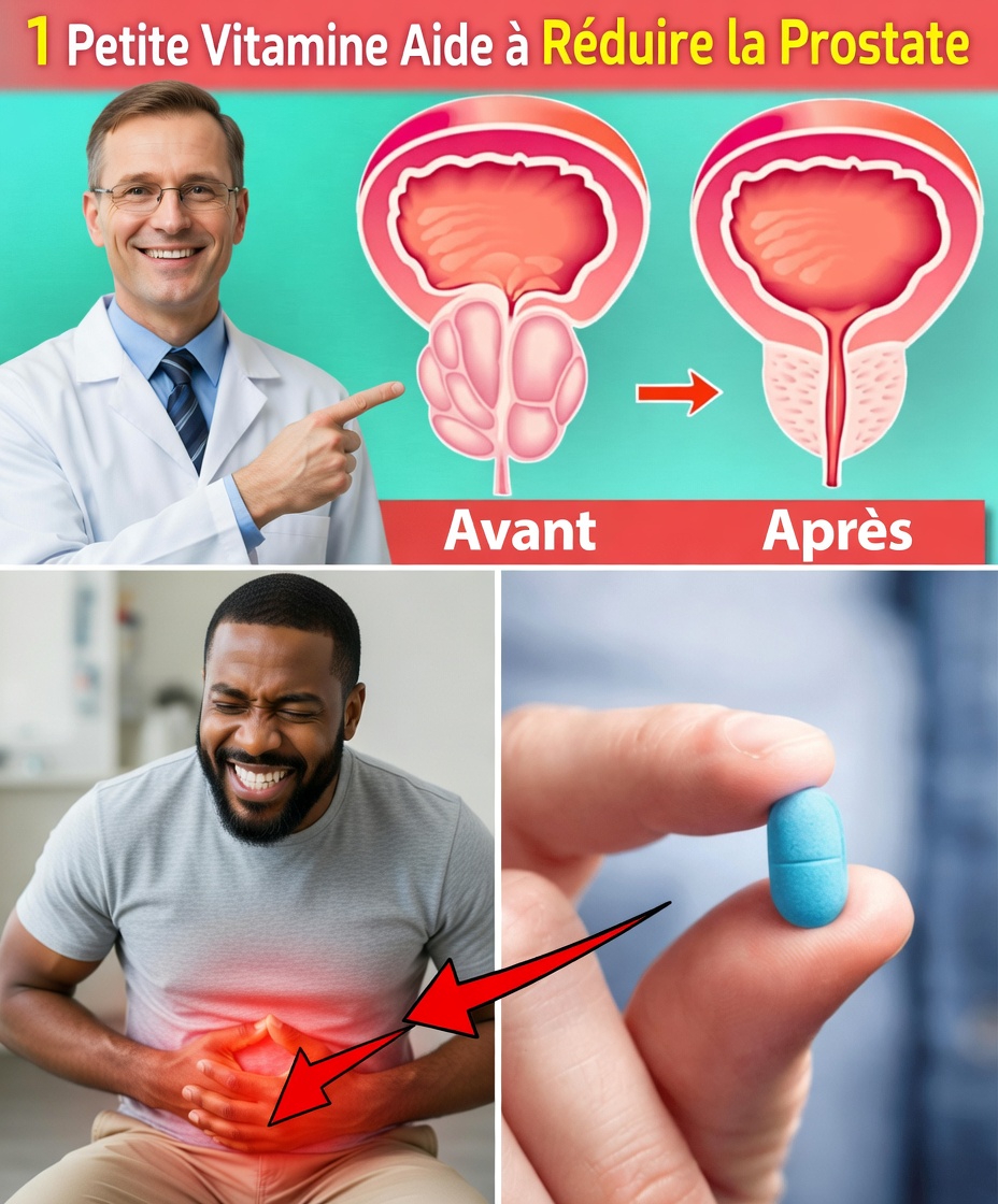 Une petite vitamine aide à réduire la prostate | Vitamine pour réduire une prostate hypertrophiée