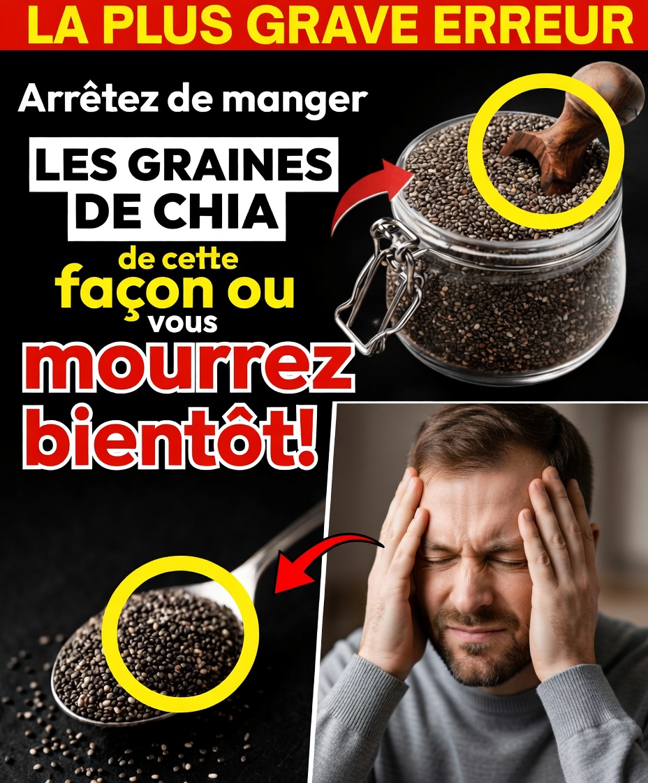 Vous mangez des graines de chia ? Évitez ces 5 erreurs dangereuses que les seniors doivent connaître !