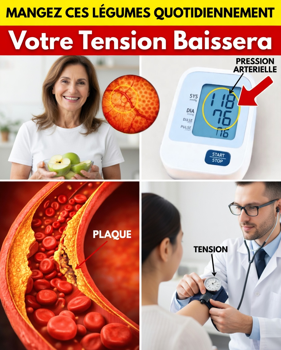 Les 5 meilleurs légumes que chaque senior devrait manger pour RÉDUIRE naturellement la tension artérielle