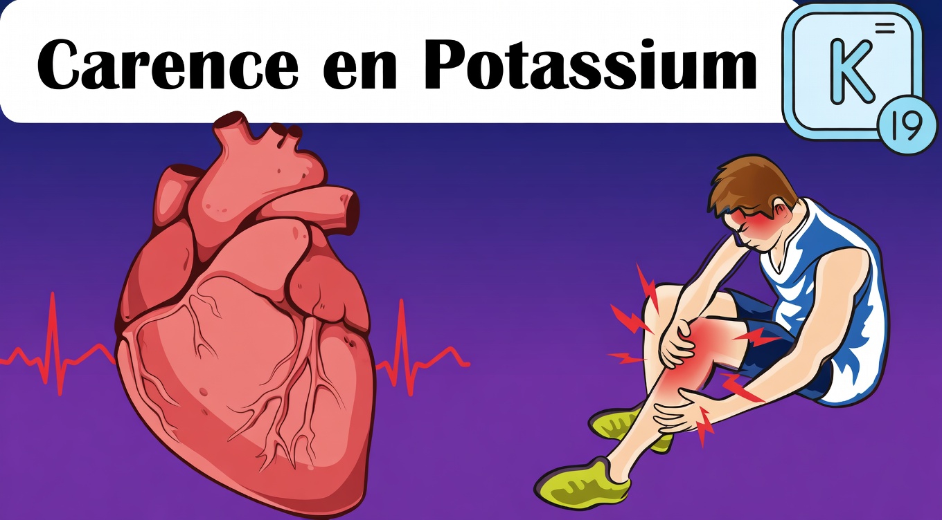 Vous manquez de potassium si vous présentez CES 11 signes d’alerte – (Hypokaliémie)