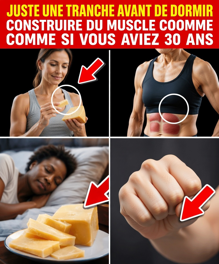 5 fromages 1 000 fois meilleurs que les œufs pour développer les muscles après 70 ans !