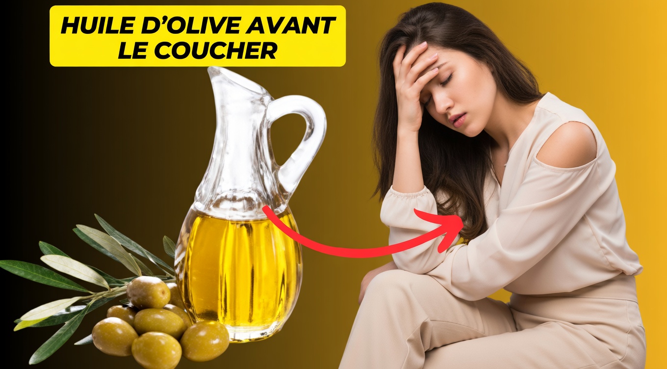 Avez-vous essayé de prendre 1 cuillère à soupe d’huile d’olive avant de vous coucher pour votre bien-être quotidien ?